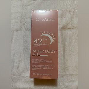 Sheer Body Mist SPF 42 - Pink